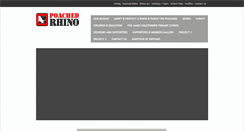 Desktop Screenshot of poachedrhino.org